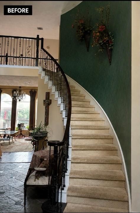 Before: The Curved Stair