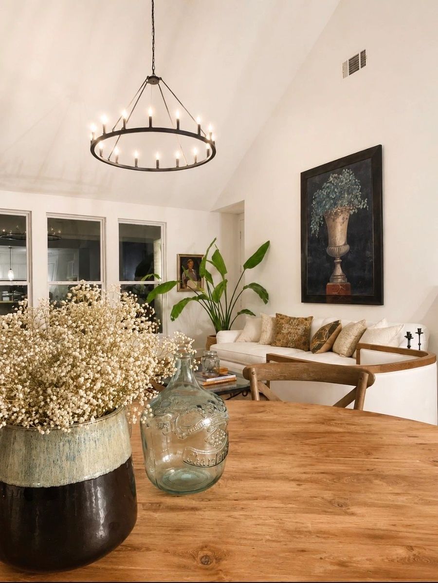 Vaulted Great Room — residential interior design by Simoni Santamarina Studio