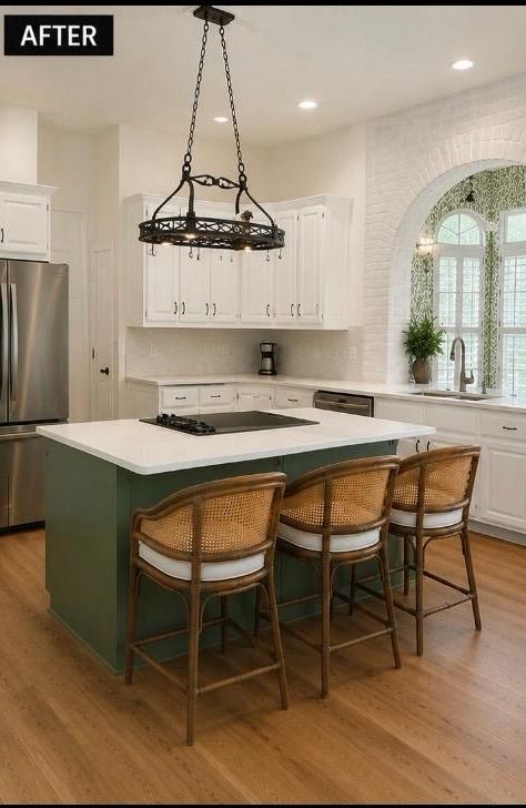 After: The Green Island, designed by Simoni Santamarina Studio