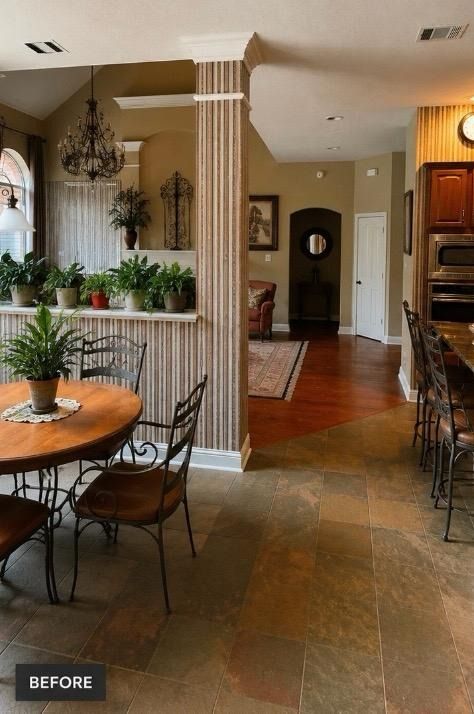 Before: Open-Plan Kitchen